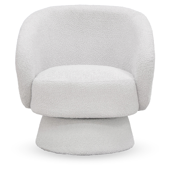 Sillon Tela Blanco Sesenta Y Cinco | Sillones y Ottomanes | salas